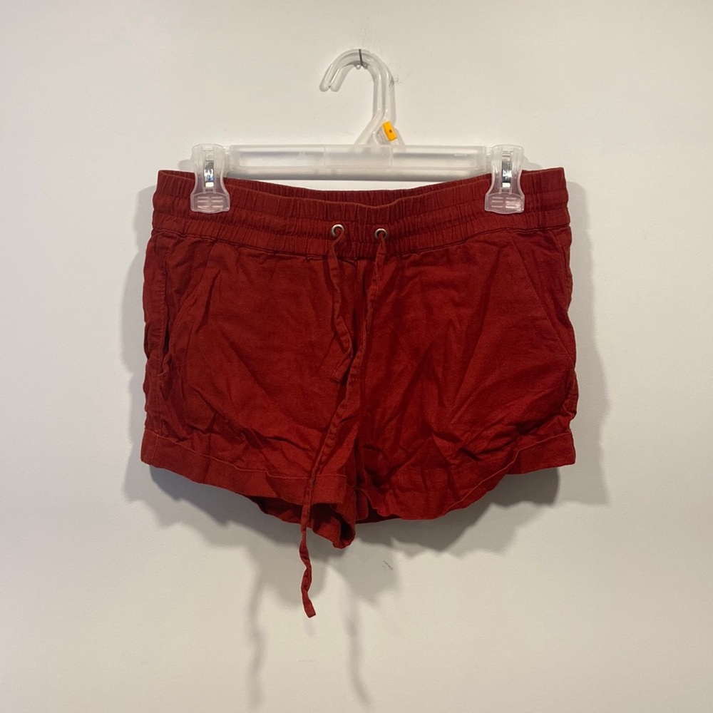 Red shorts